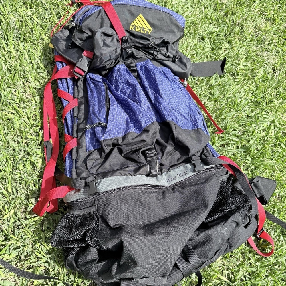 Kelty Wind River ST Hiking Internal Frame Reflex Blue Large Backpack camping